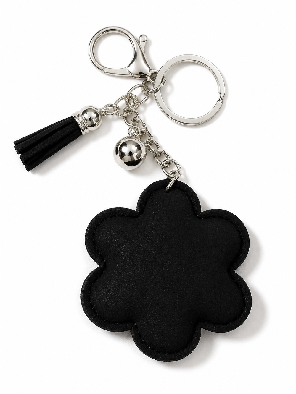 Multicolor Flower Crystal Keychain Bag Backpack Charm - Picture 2 of 2